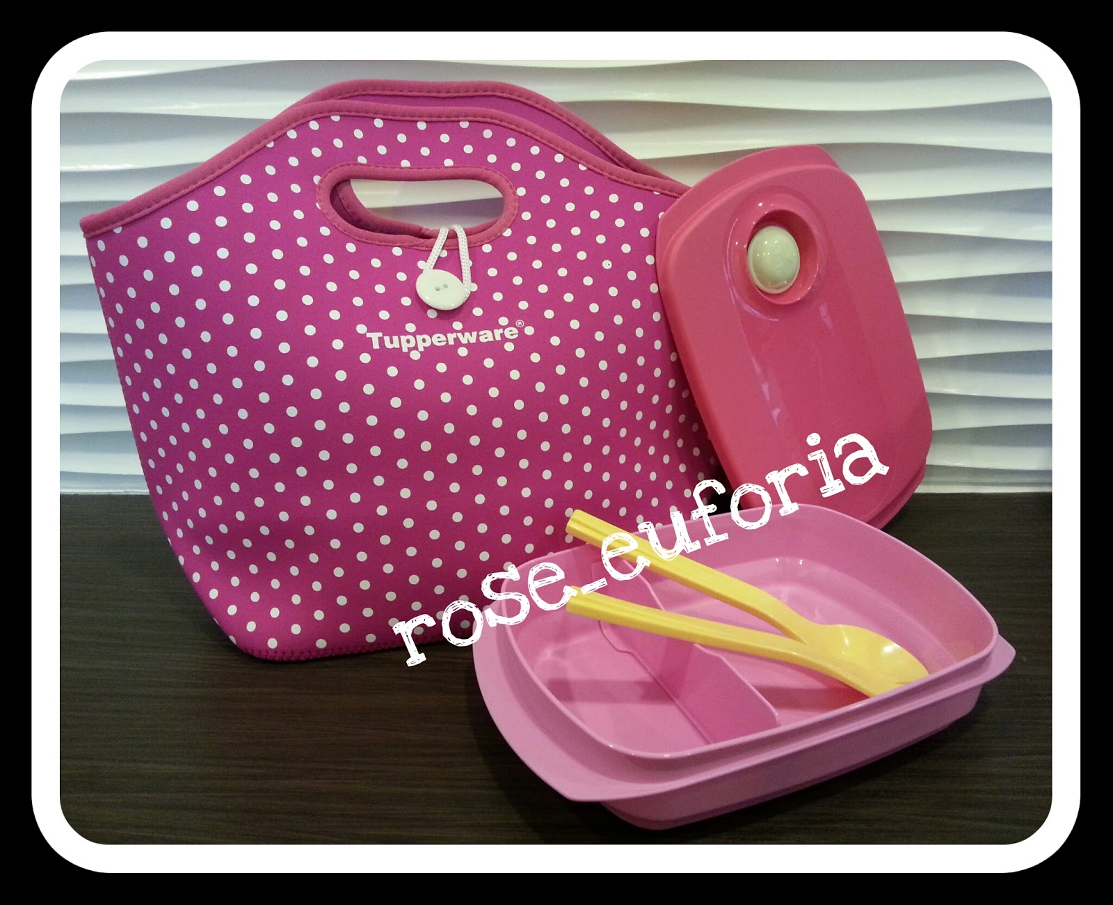 rose_euforia My Tupperware Collection Tupperware Pretty Pink Polka Dot