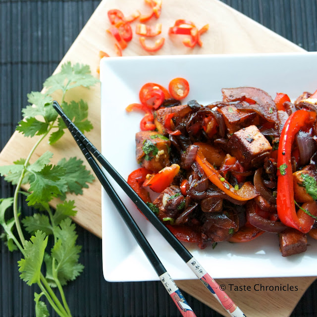 Quick and Easy Indo Chinese Chili Paneer