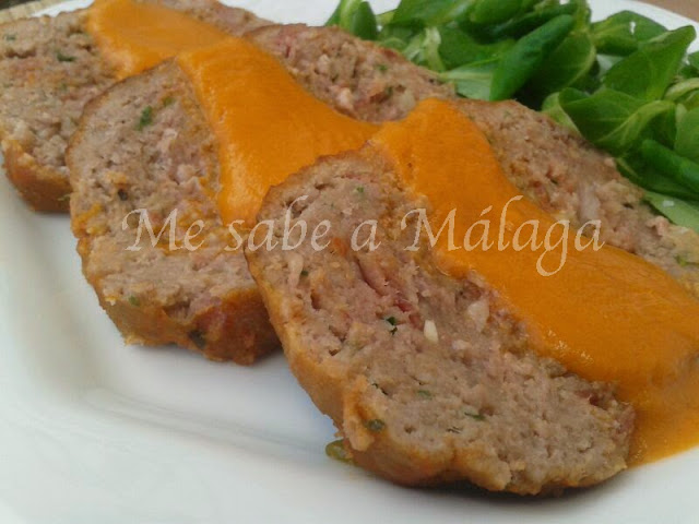 receta albondigón malagueño