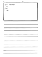 Ms.M's Blog: Writing Paper