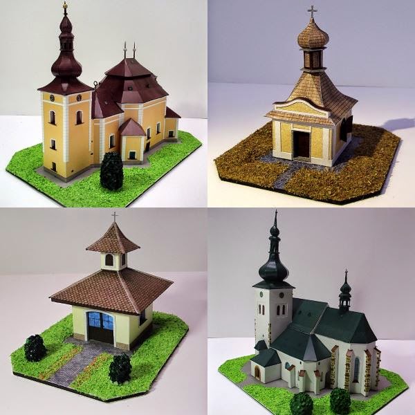 model church template paper