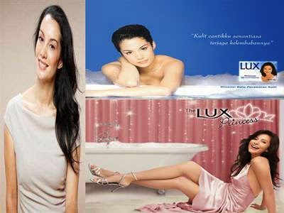 Nadya dan sabun Lux