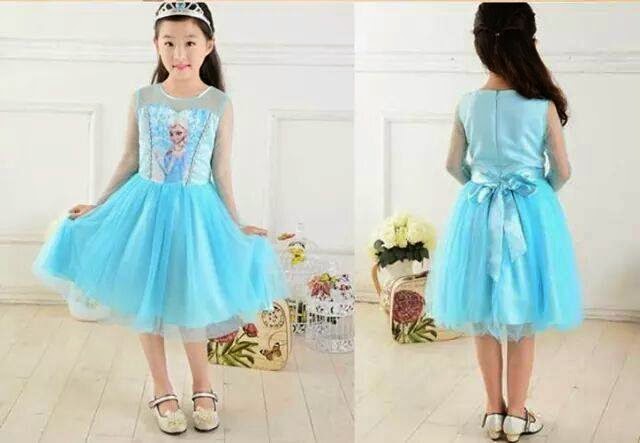 baju pengantin frozen