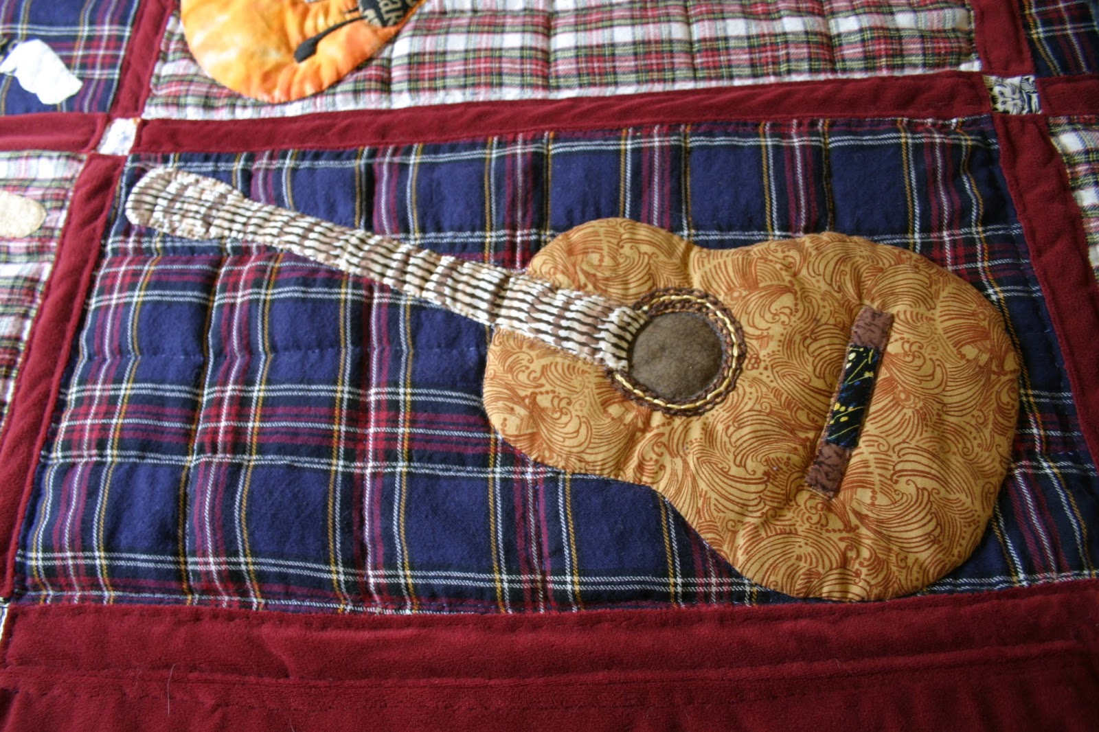 Markku's Guitar Quilt