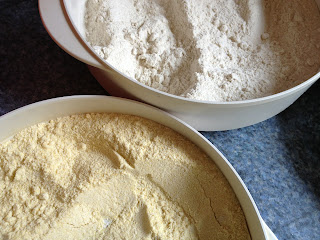 buckwheat and millet flour