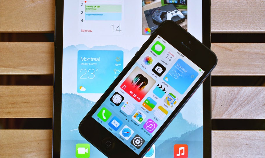 This  iOS 8 concept Rethinks the Home screen with Widget â€˜Blocksâ€™