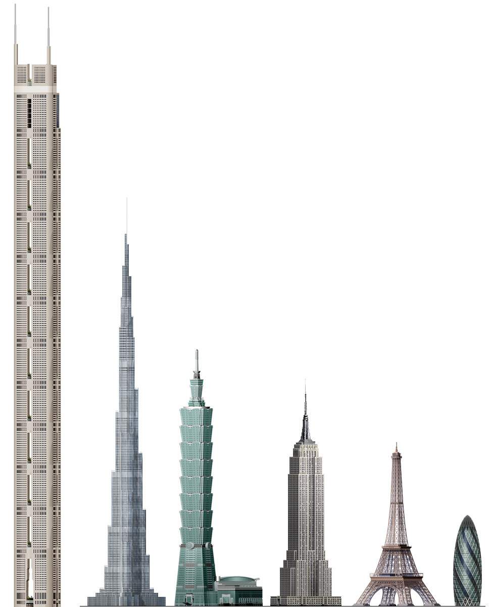 Gedung tertinggi di dunia