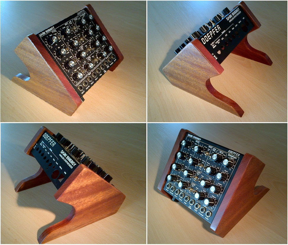 Custom Wooden Sidepanels For Your Synth