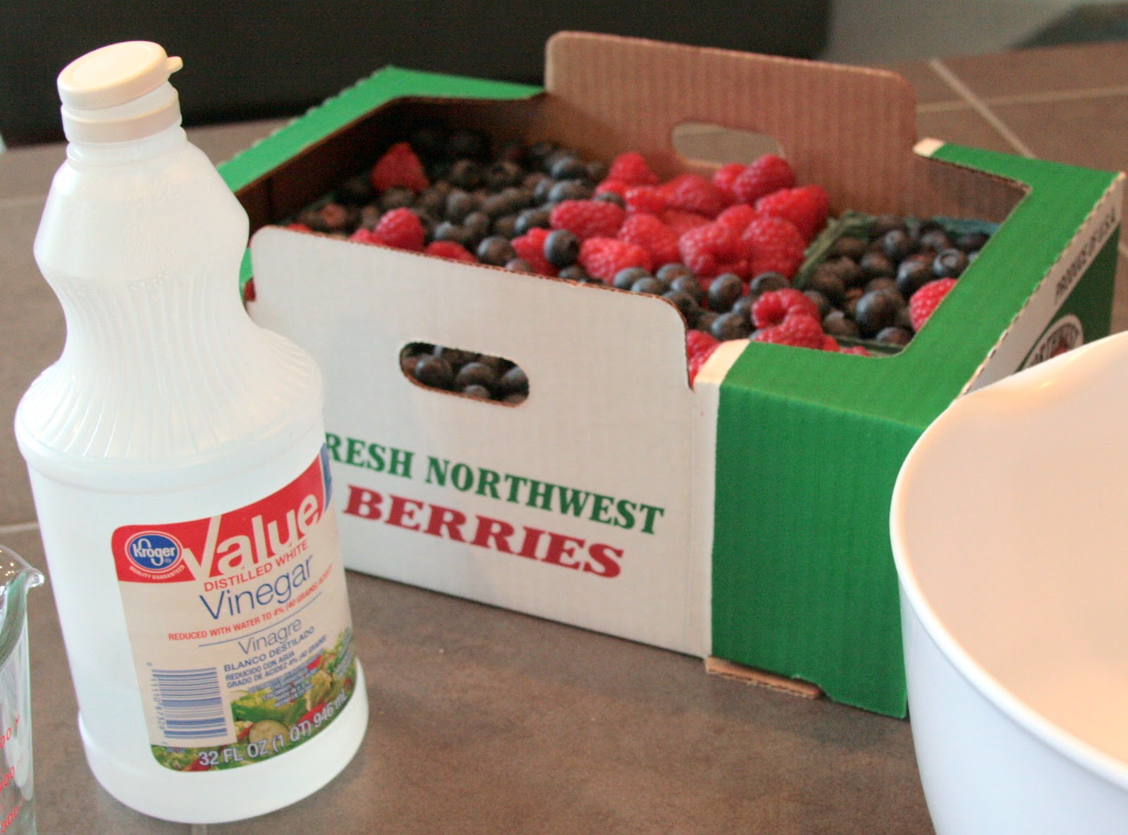 The Navy Stripe Berry Wash Making Berries Last Longer