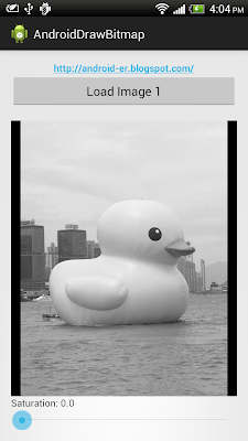 Adjust saturation of Bitmap with ColorMatrix