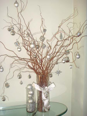 Criarte Dicas: Árvore de Natal de galhos secos