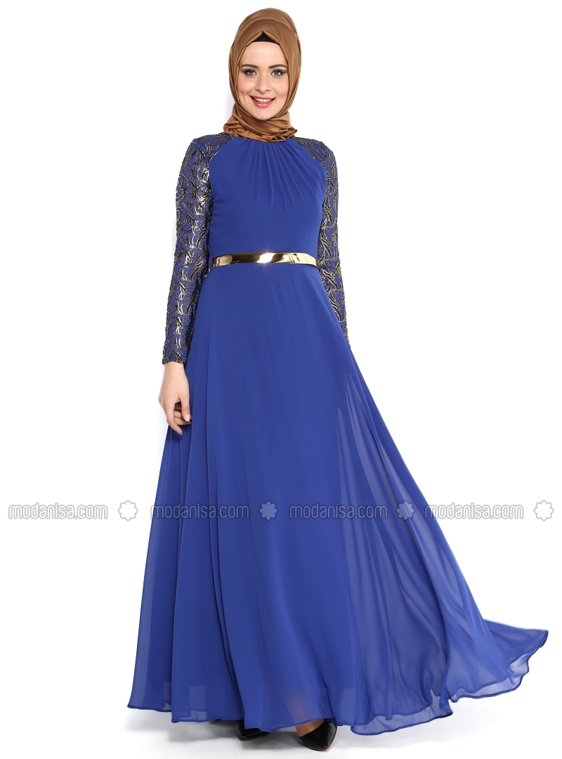 12+ Model Baju Muslim Bahan Sifon 2018 Terbaru