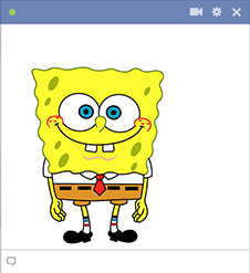 SpongeBob emoticon SpongeBob SquarePants Facebook Emoticon