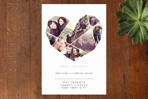 Freshly MINTED Save the Date and Wedding Invitations