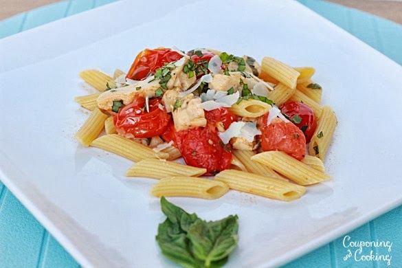 Tobins Tastes Light Easy Bruschetta Chicken Pasta Tyson Grilled Ready Chicken Strips