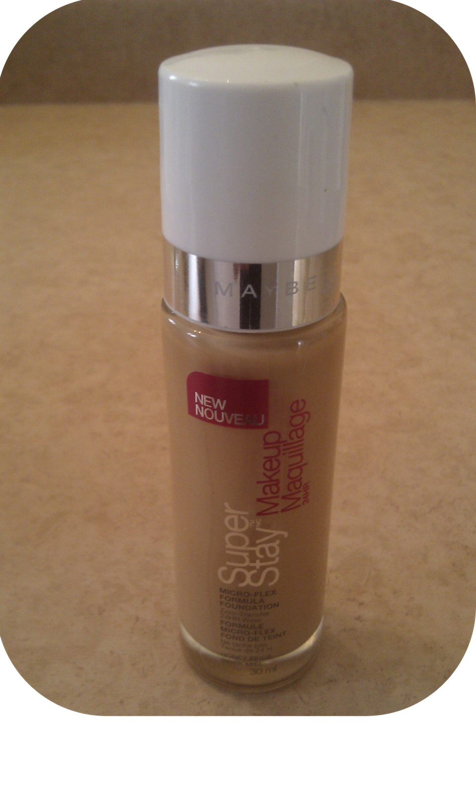 Vanilla Diamond Maybelline SuperStay 24HR Foundation in Honey Beige Review