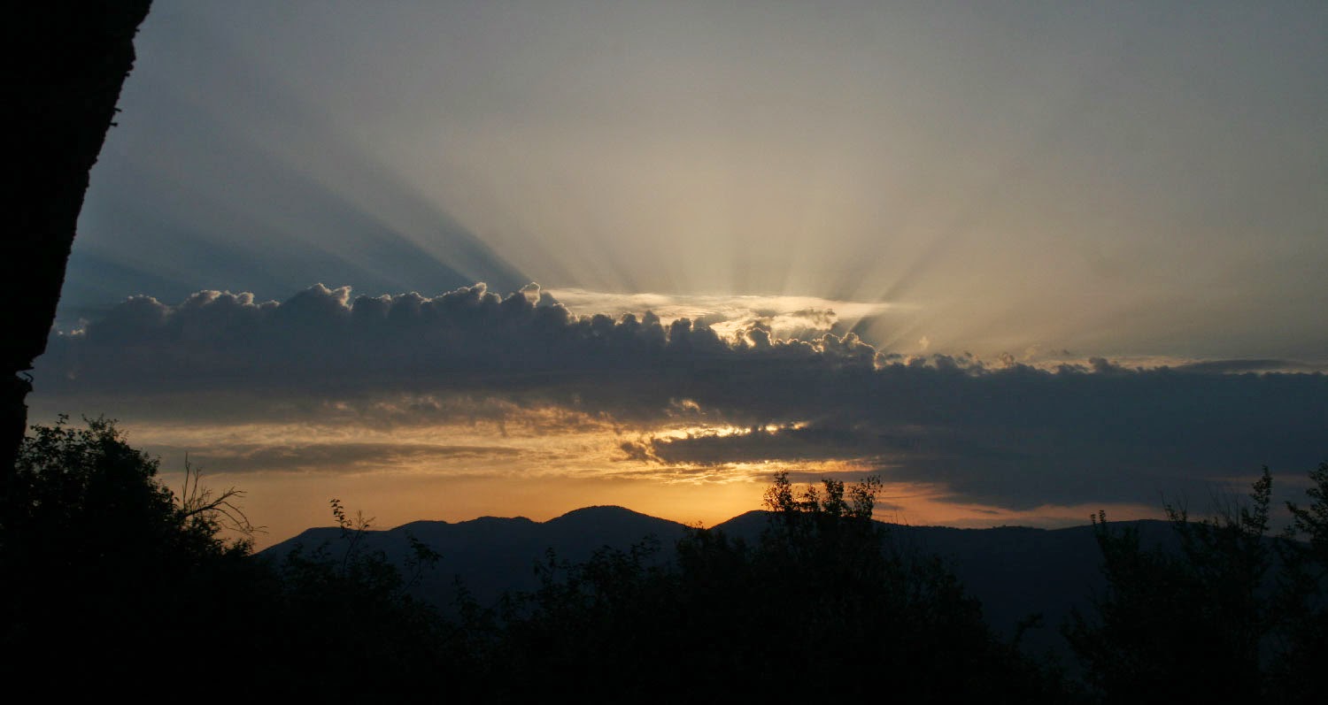 Sun behind clouds for the morning Sun behind clouds for the morning