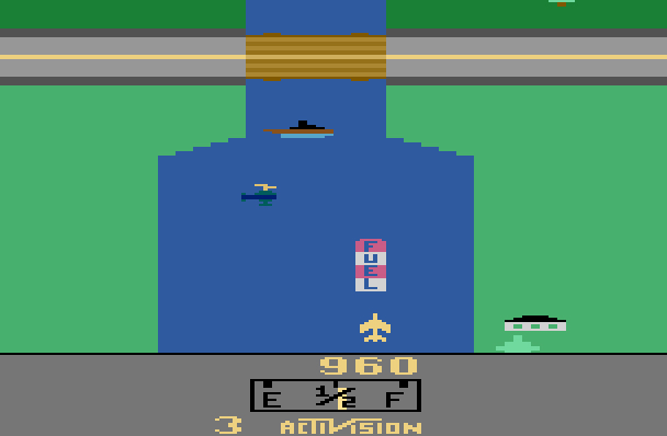 RIVER RAID (Atari 2600, 1982)