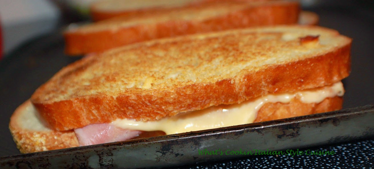 Grilled Cheese and Capicola Roasted Pepper Sandwich What's Cookin