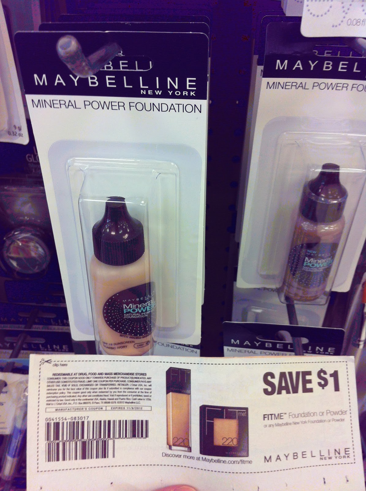 Workin' The Deals Dollar Tree FREE Maybelline Foundation YEAH!