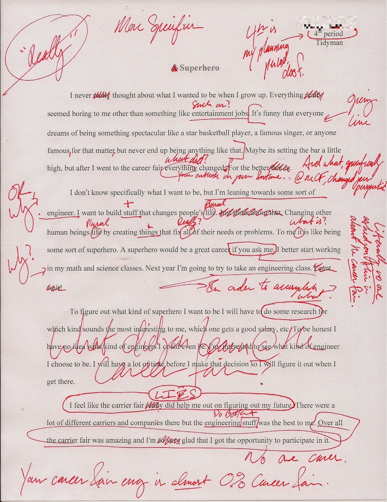 Edited essay