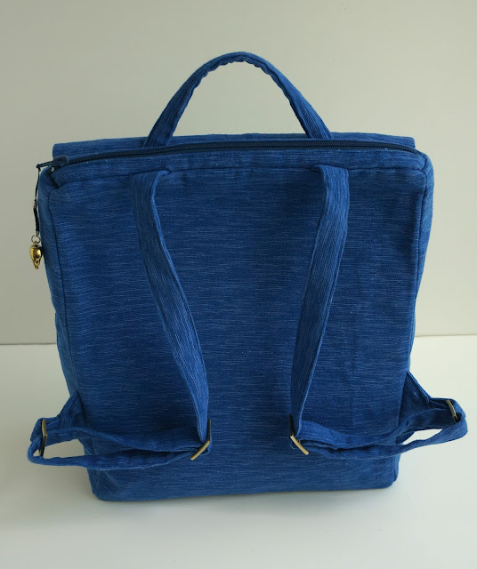 Heather's Sewing Room Making a Backpack for Flights.