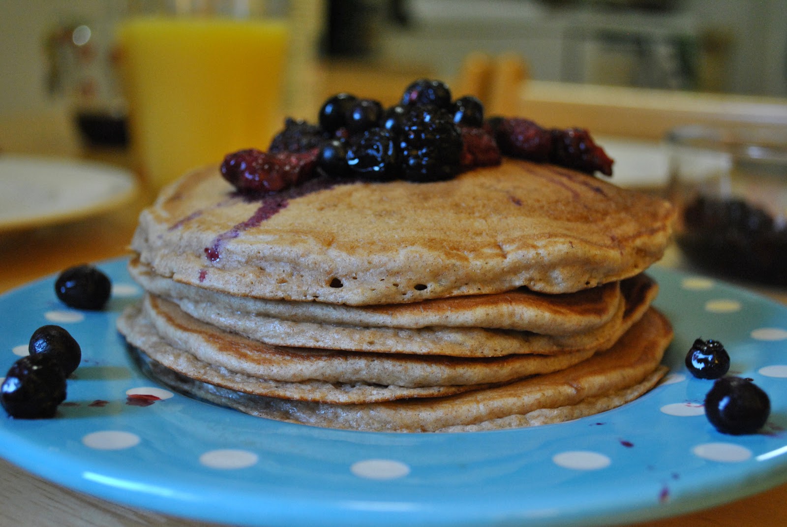 Kristin in Her Kitchen Whole Wheat Yogurt Pancakes
