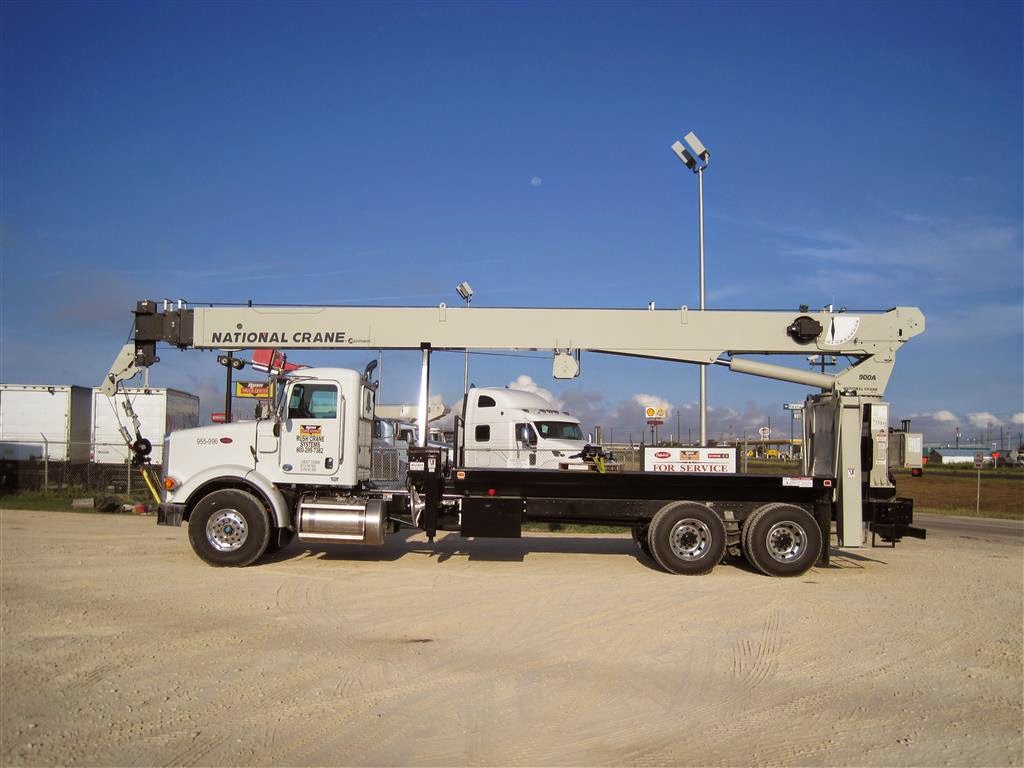 Boom Truck Sales & Rental Used 2014 26 ton Peterbilt Boom Truck