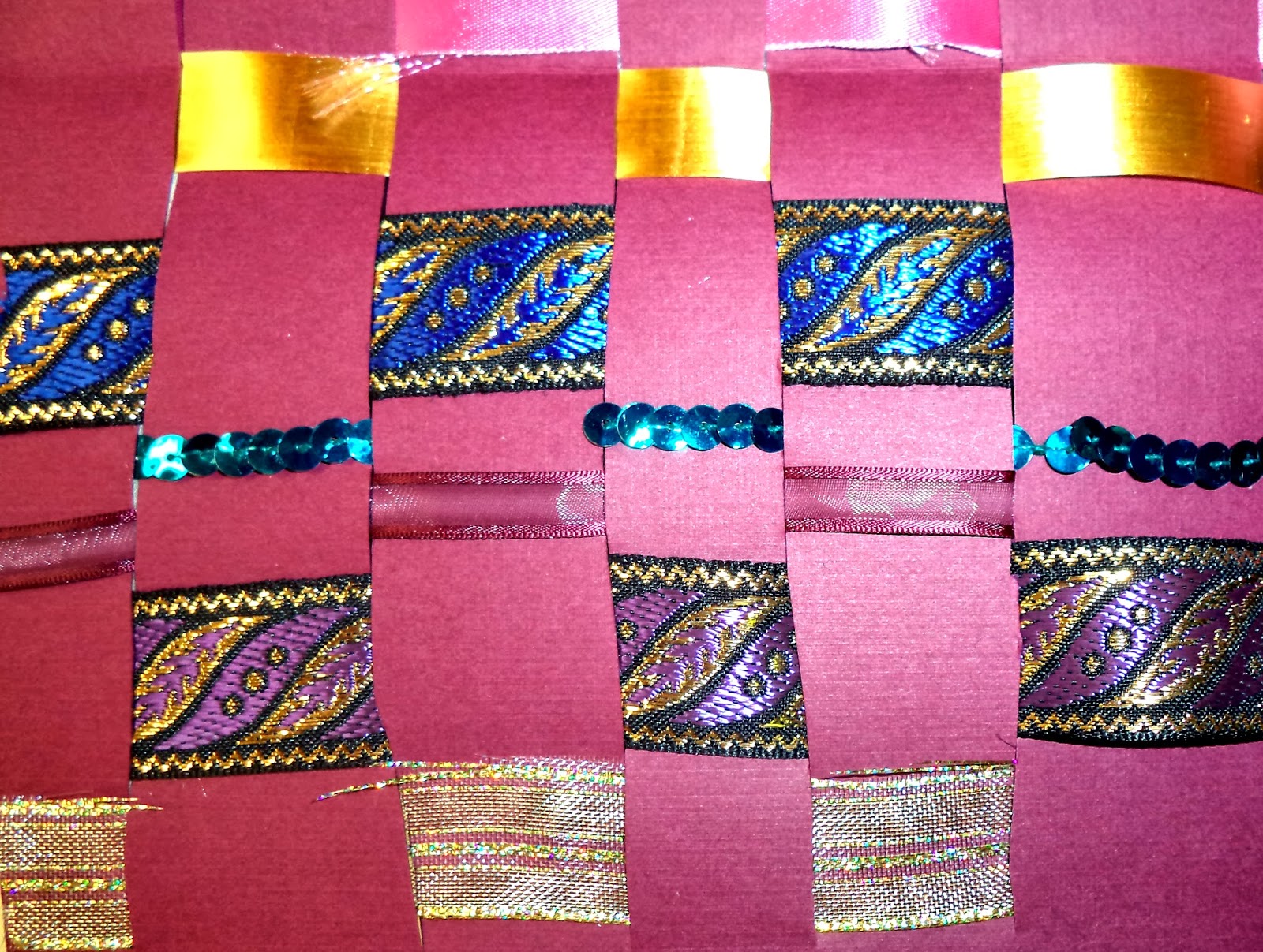 Art With Mr. E Ribbon Weaving