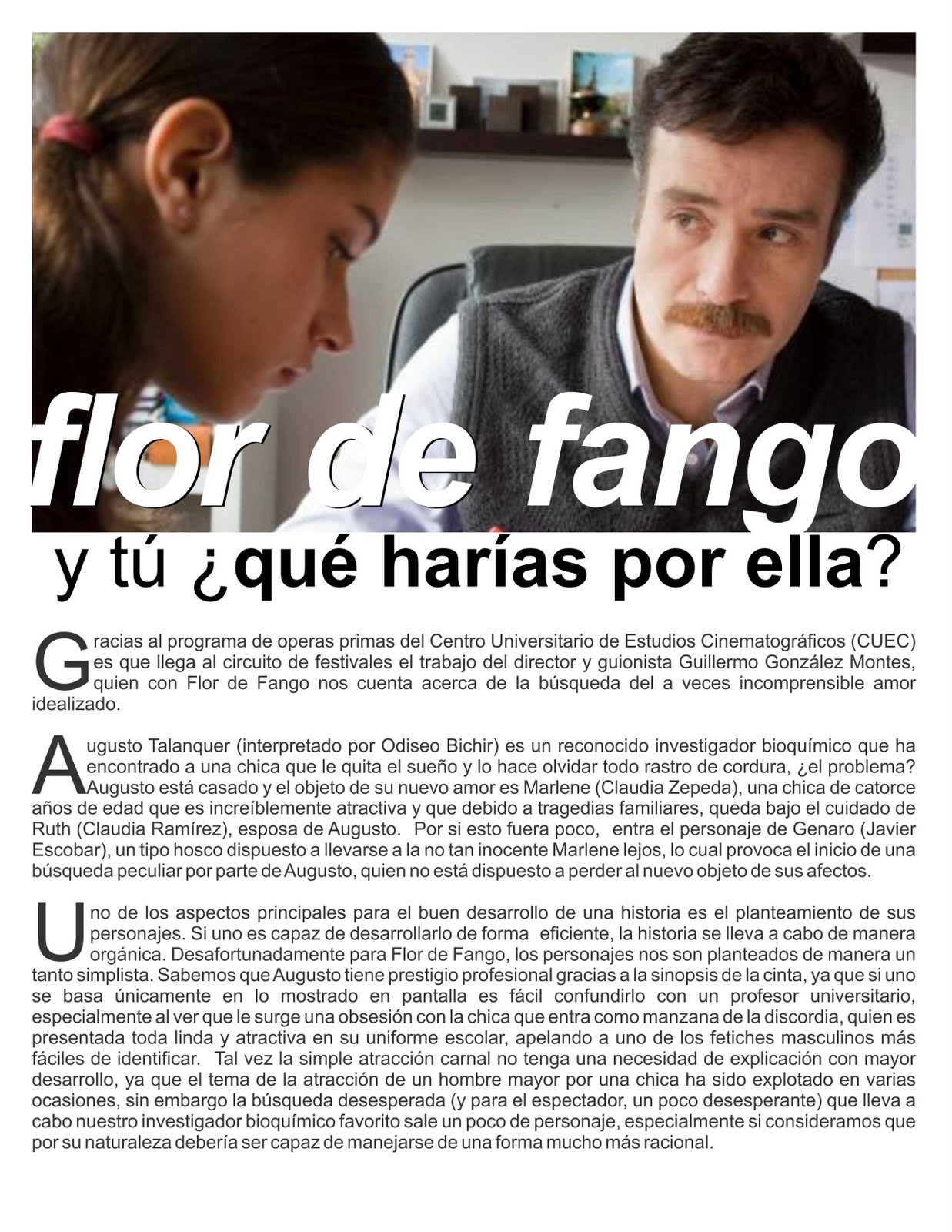 Flor de Fango Churros y Palomitas