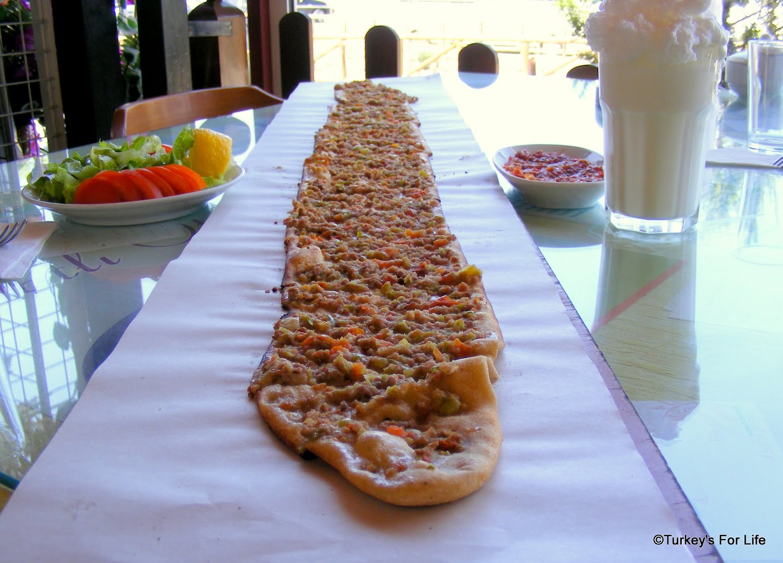 Turkish Food Konya Etli Ekmek • Turkey's For Life