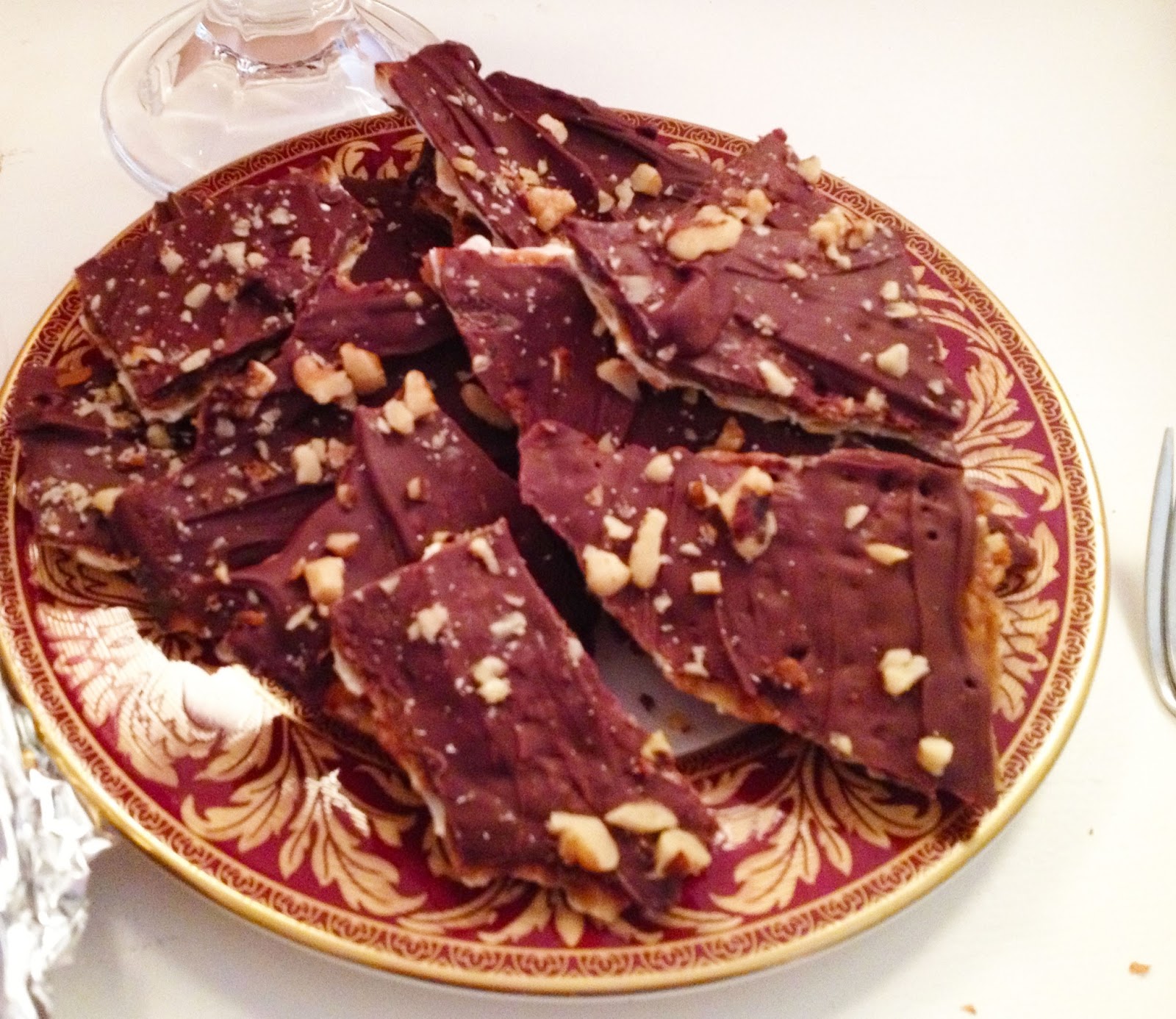 In a World of My Own Passover Seder Invitation and Matzah Brittle