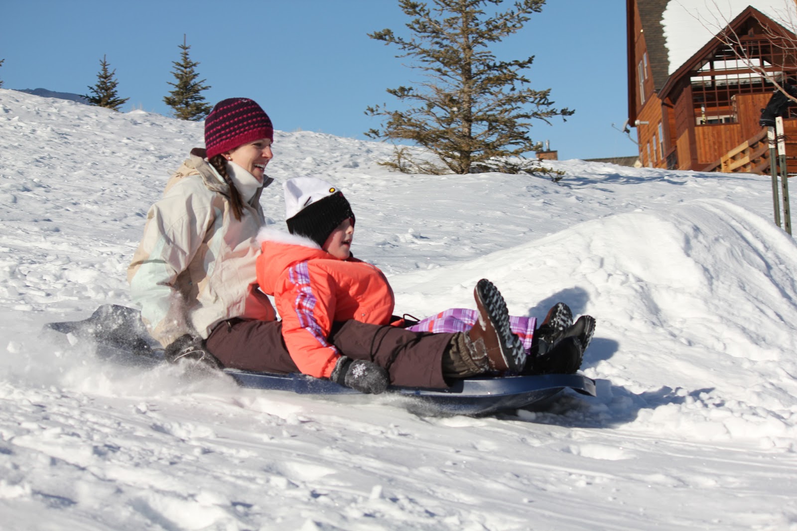 a little like heaven Trip to Denver Sledding Hill