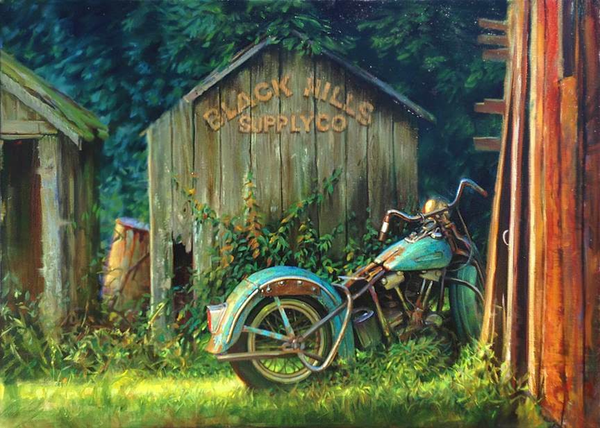 Racing Cafè: Motorcycle Art - David Uhl #4 scrambler 400 wiring diagram 