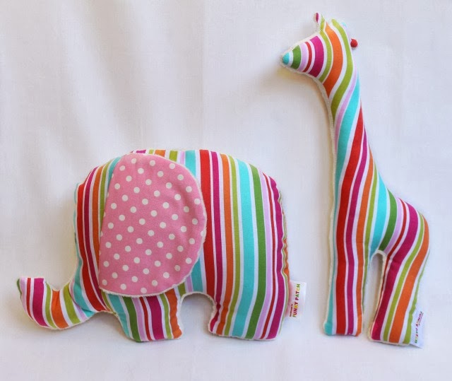 peluches de tela hechos a mano