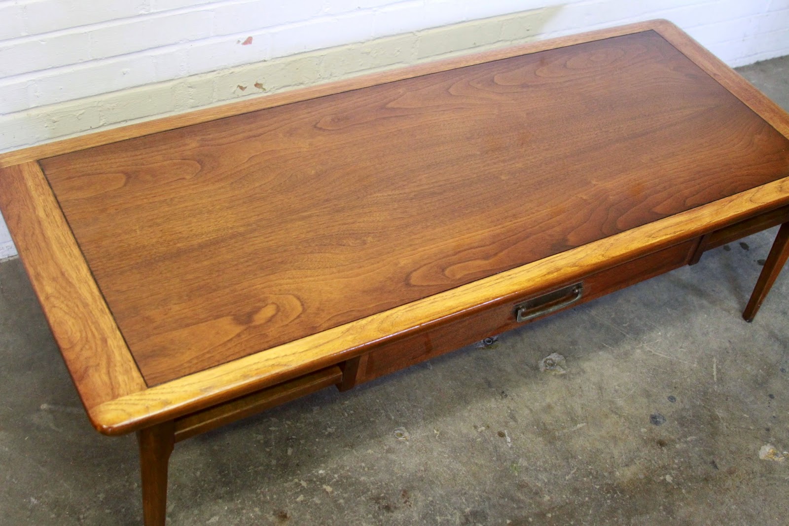 Hermans Steel Garage Mid Century Lane Coffee Table