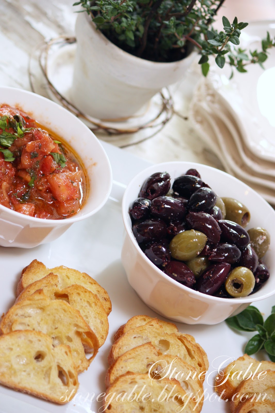 EASY PEASY HORS D'OEUVRES - StoneGable