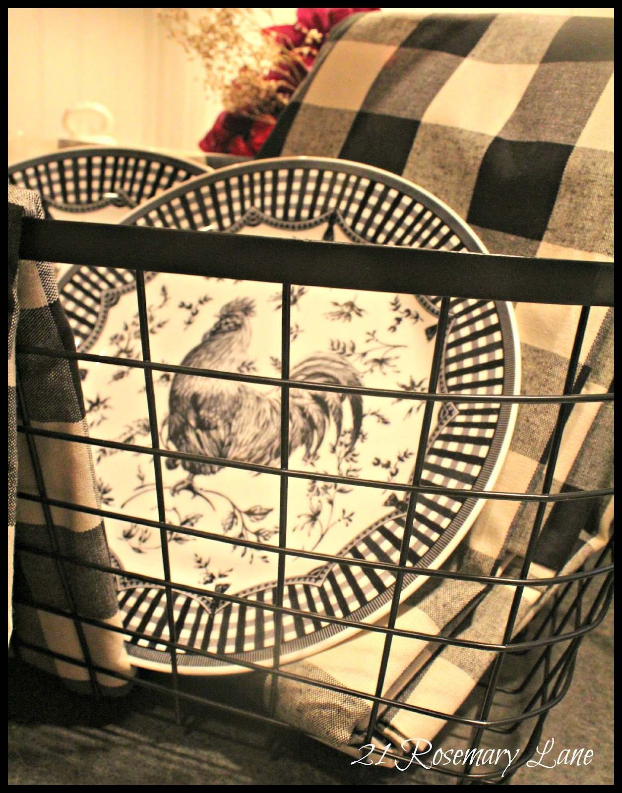 21 Rosemary Lane A Few New Items for My Kitchen Black and White