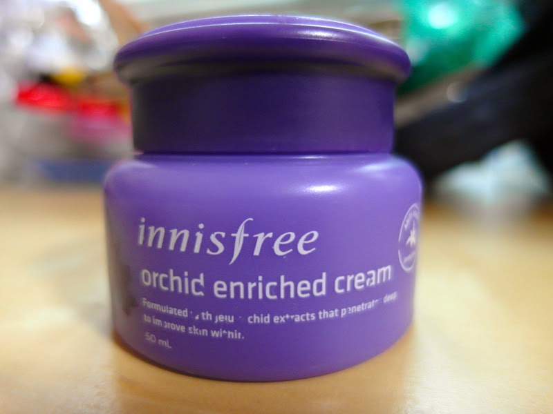 Innisfree Orchid Enriched Cream Skincare Series Review lunarrive blog singapore