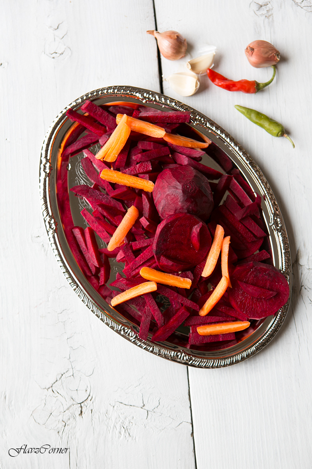 Beets And Carrots Stir Fry / Beet Root Carrot Mezhukupuratti