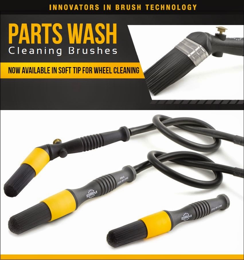 11" Parts Cleaning Brush Parts Washer Brush 