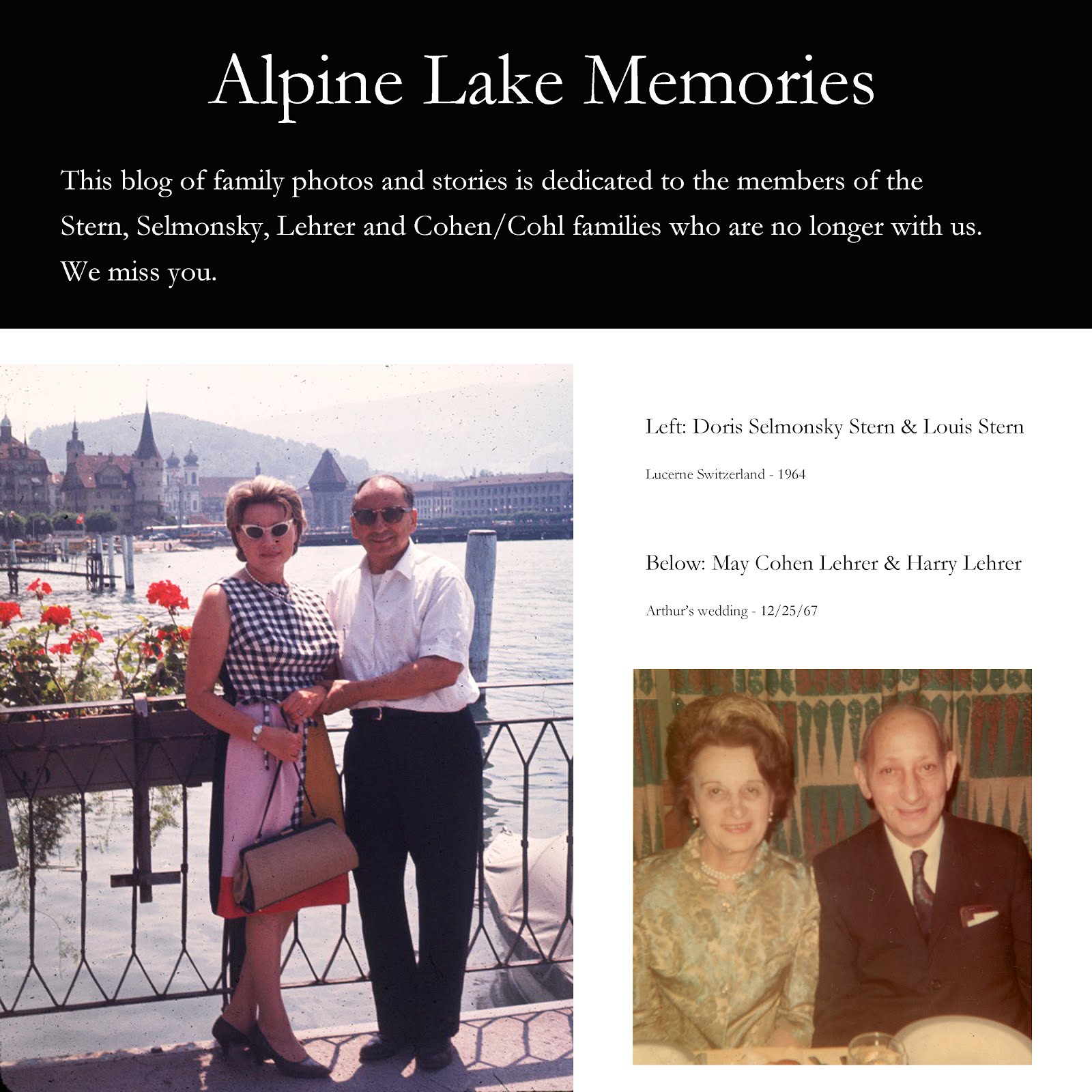 Alpine Lake memories