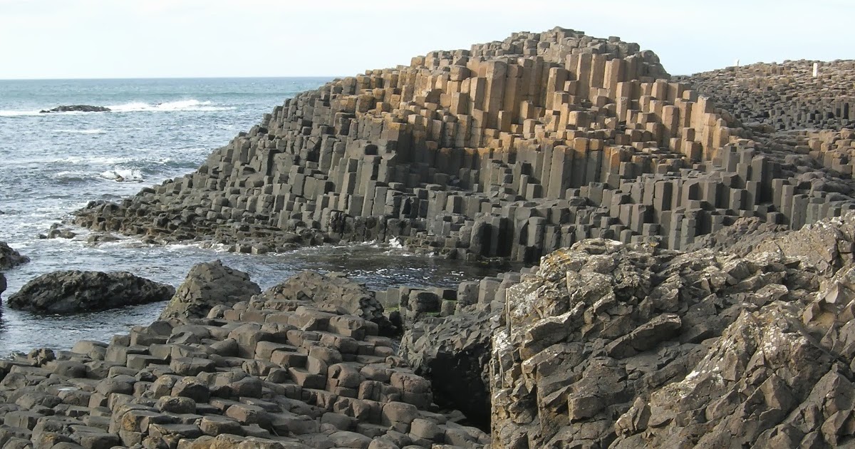 The Giant's Causeway, The Polygonal Rock Formations In Ireland