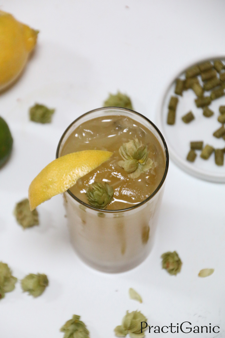 Hops Syrup for Hops Lemonade or Hops Cocktails! PractiGanic