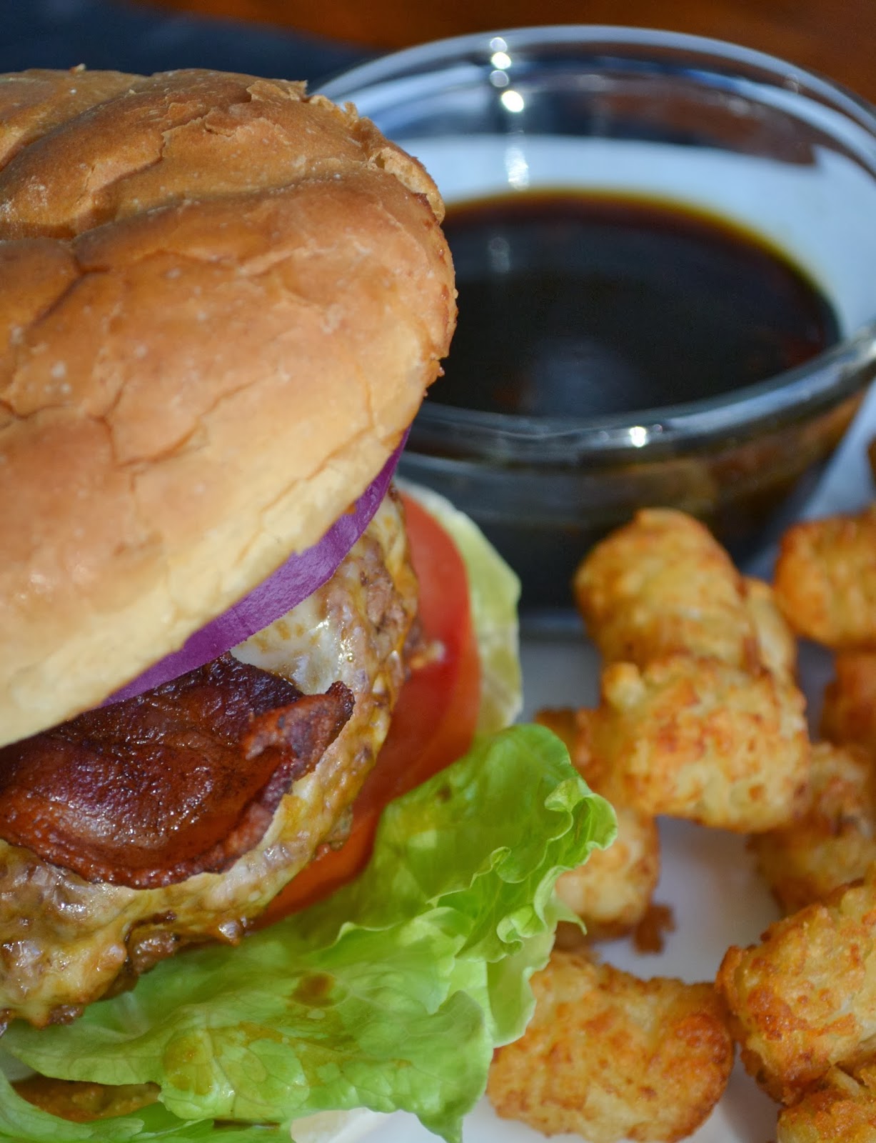 Sweet Morris Bourbon Bacon Burger