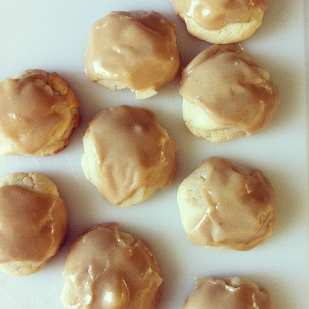 Frosted Brown Sugar Cookies CommuniKait