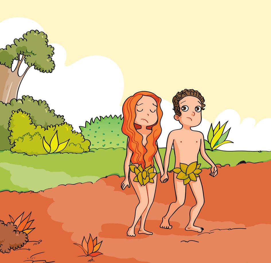 Adan y Eva/ Adam and Eve. 