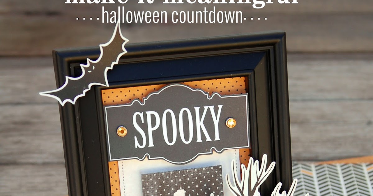 Make It Meaningful: Halloween Countdown Calendar | Jen Gallacher