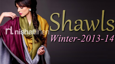 nishat linen shawls