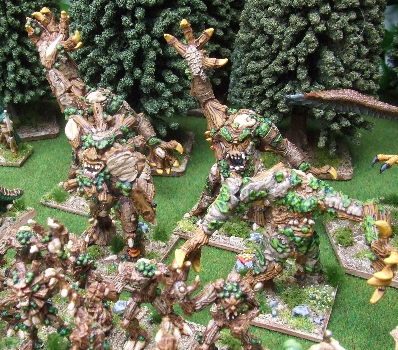 Oldhammer Forum • View topic My Oldhammer Wood Elf army so far...